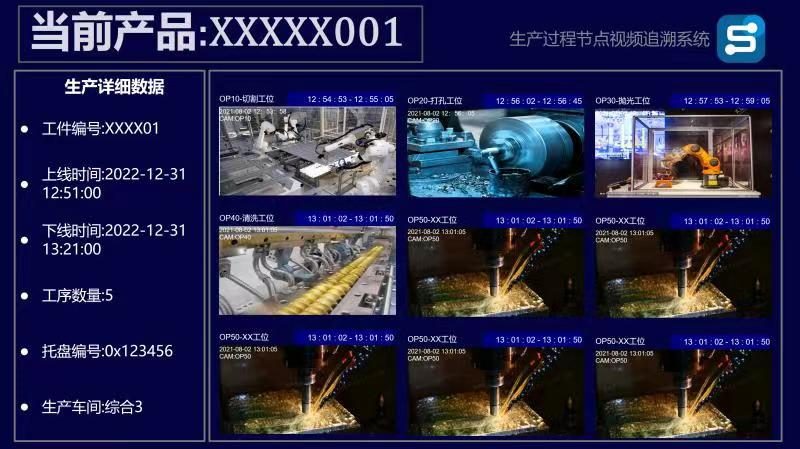 生产视频追溯系统界面