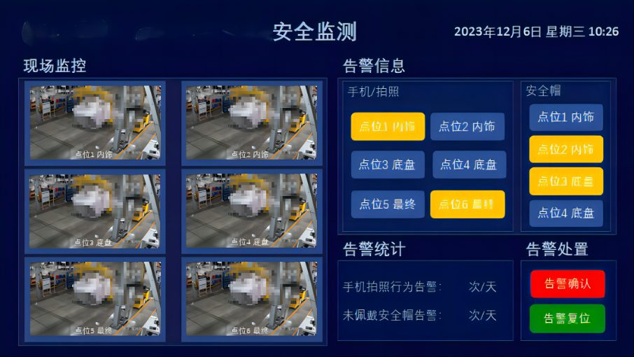 总装安全监测界面
